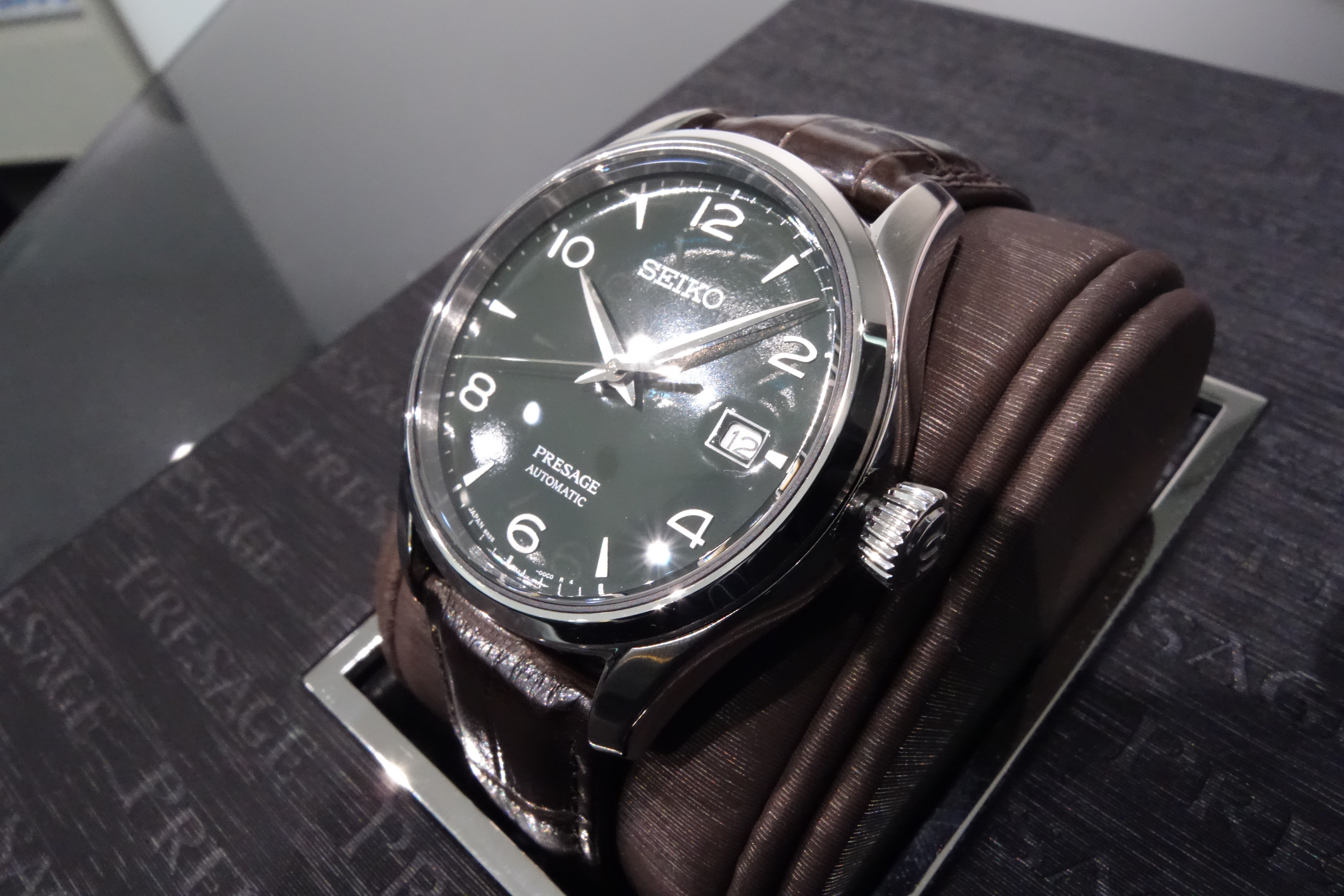SEIKO PRESAGE SARX063 緑琺瑯 腕時計 NEEL 横浜 ランドマークプラザ