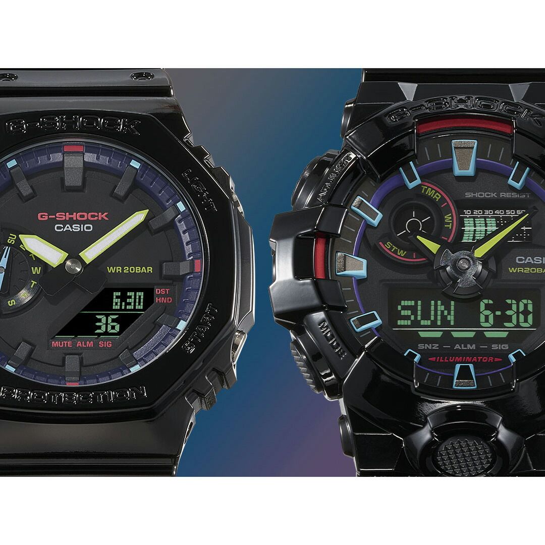カシオ Gショック CASIO G-SHOCK GA-2100RGB-1AJF ｜ NEEL