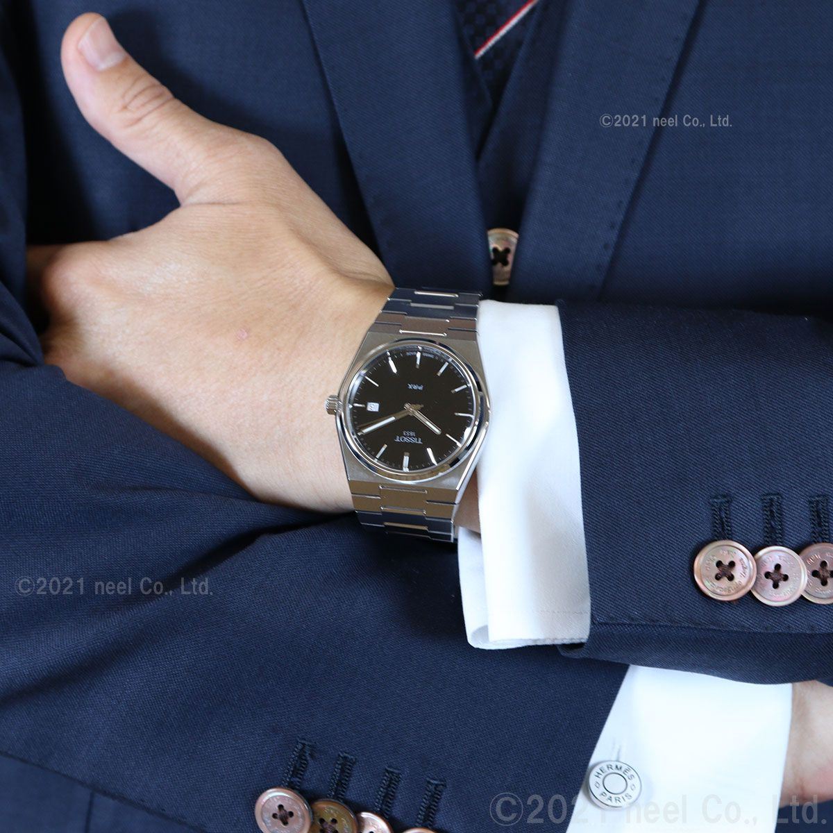 TISSOT PRX T1374101105100 PRXクォーツ TISSOT（ティソ） 腕時計 メンズ PRX T137.410.11.051.00 : neel